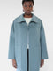 AUTUMN WINTER 2022 COAT IN BLUE CASHMERE