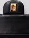 SMALL CLASSIC DOUBLE FLAP BAG IN BLACK LAMBSKIN WITH 24K GOLD PLATED HARDWARE