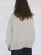 HIGH NECK SWEATER IN OATMEAL CASHMERE