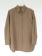 ‘Xime' shirt in taupe cotton / silk