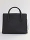 Boxy Bag in Black Calfskin Leather