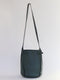 Big Bucket Bag in Dark Green Leather