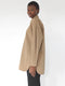 ‘Xime' shirt in taupe cotton / silk