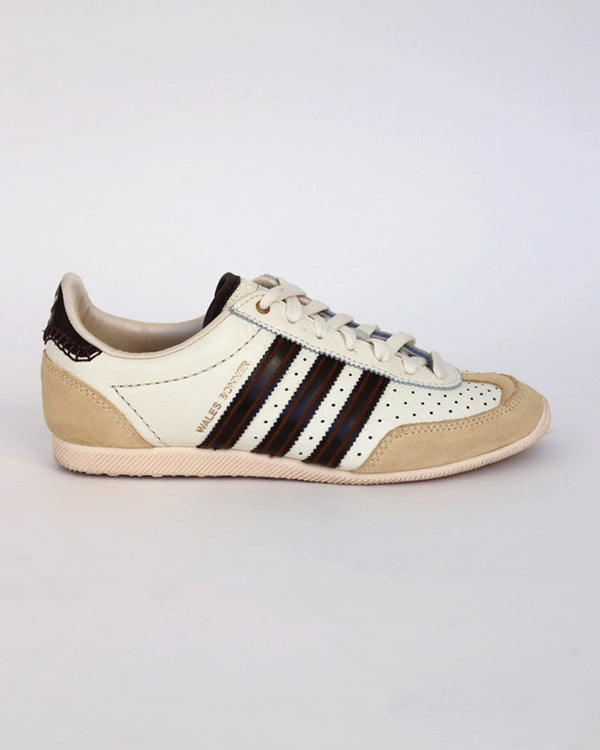 ADIDAS JAPAN TRAINER IN CREAM LEATHER